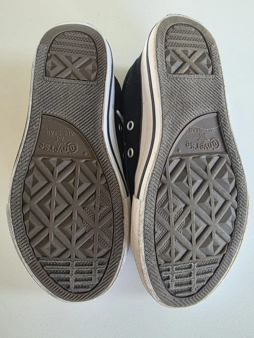 Converse Kids Black and White Low Top Sneakers